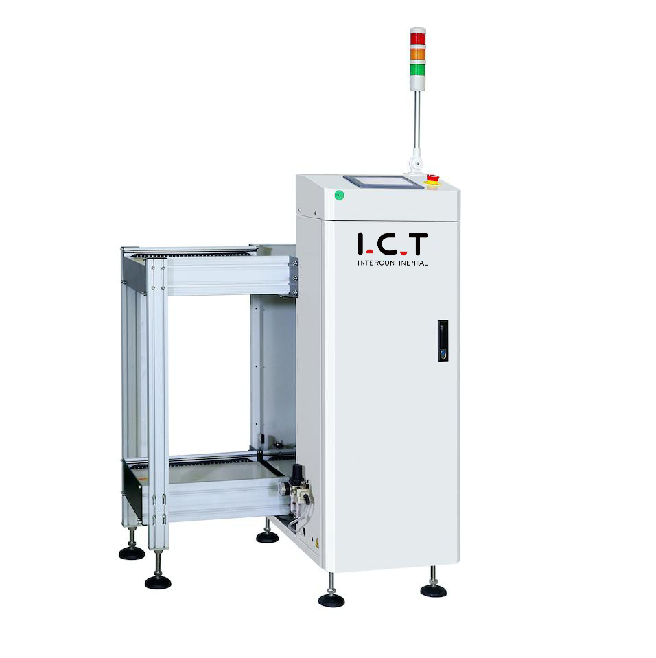 I.C.T | Otomatik Çok Raf SMT küçük PCB yükleyici boşaltıcı makinesi