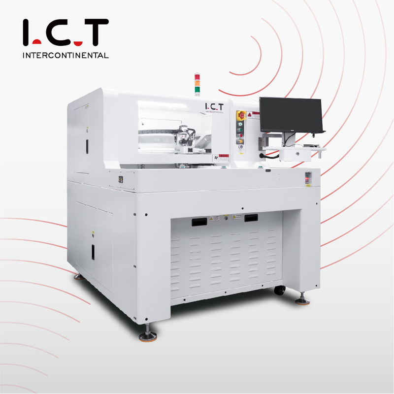 I.C.T |PCB Yönlendirici Ayırıcı Makinası Smt Cnc Kesim Makinası 0.6-1.5mm