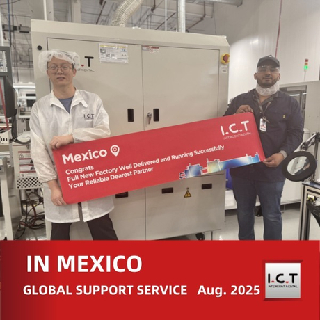 I.C.T Oversea Support for Vertical Curing Oven in Mexico.jpg