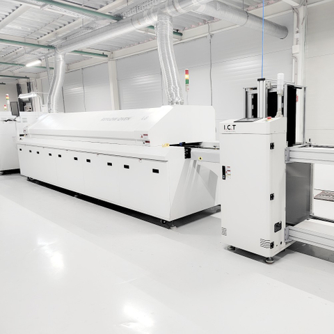 I.C.T | Lehim konveyör Konveksiyonlu Reflow Fırın E-therm Smt Reflow Lehimleme Makinesi