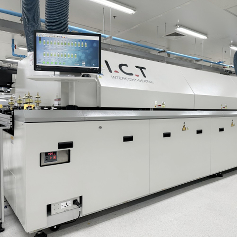  I.C.T-L8 | SMD Reflow Lehimleme Fırını SMT Makinesi, SMT Hattı için