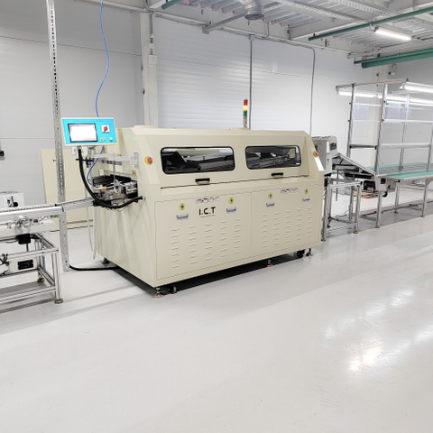 I.C.T-W4 | Yüksek Profesyonel SMT Çözümlere Sahip THT Dalga Lehimleme Ekipmanı