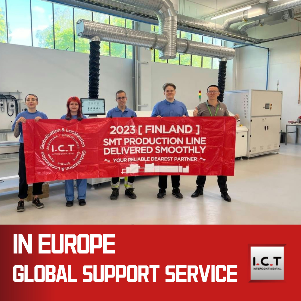 I.C.T | LED downlight Ampul Standart Dışı Lamba Otomatik üretim montaj hattı SMT