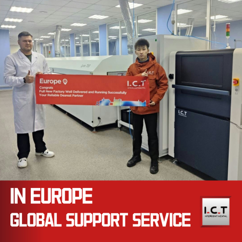 I.C.T-AI-4540 | Görsel Optik Sistem DIP Ters Kamera Çevrimiçi AOI Makineler