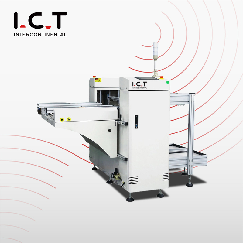 I.C.T Otomatik SMT Çift Raylı PCB Boşaltıcı