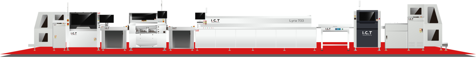 SMT üretim hatları 01