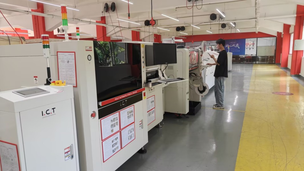 M&uuml;hendis, sevkıyattan &ouml;nce I.C.T genel merkezinde ekipmanın işlevselliğini inceliyor.