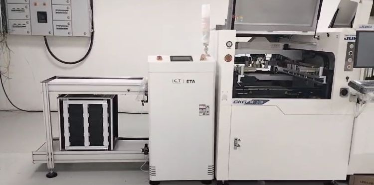I.C.T PCB Juki ile taşıma makinesi