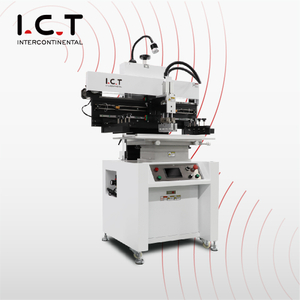 I.C.T-P6丨Yarı-otomatik SMD Lehim Pastası Baskı Makinesi SMT Yazıcı