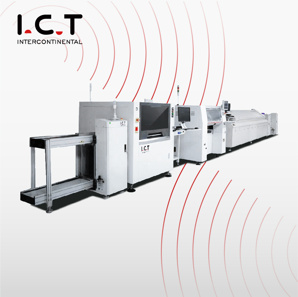 I.C.T |LED Ampul Montaj Hattı Yarı Otomatik Makina