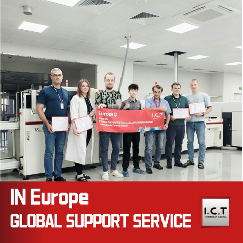 I.C.T | PCB Flipper İnvertör 1m konveyör SMT Smema