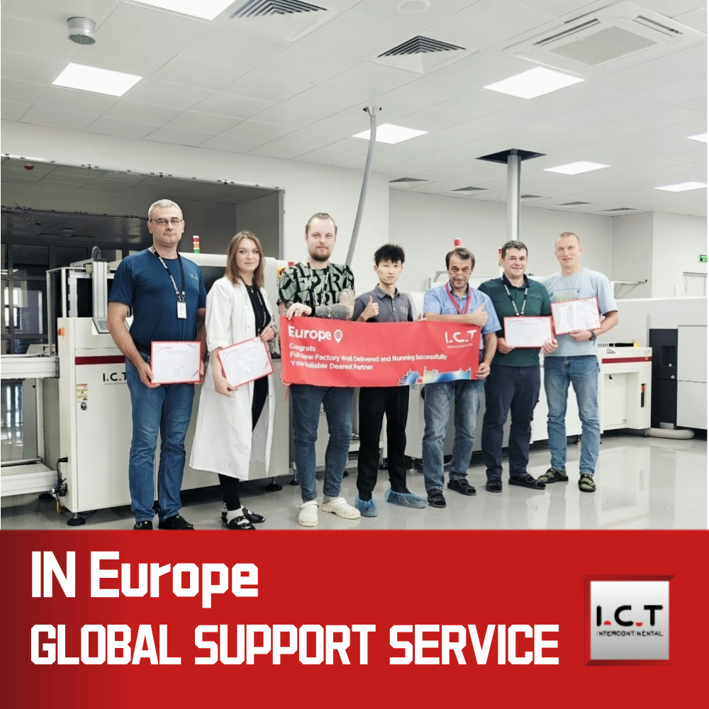 I.C.T | Çin Reflow Lehimleme Fırını SMT Reflow Fırın Fiyatı