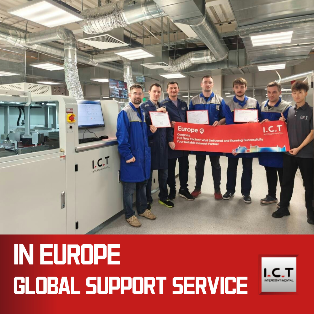 I.C.T-SS530 | Satır içi seçici dalga lehimleme makinesi