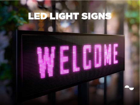 LED ışık işaretleri