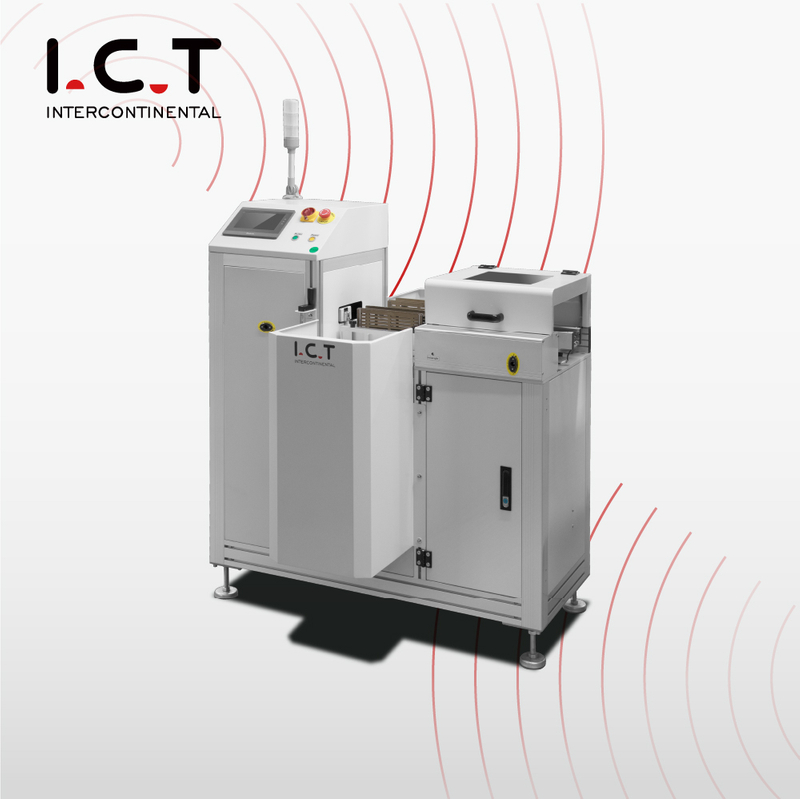 I.C.T |Yarı İletken Üretim Fabrikası için Gelişmiş PCB Boşaltıcı SMT yükleyici