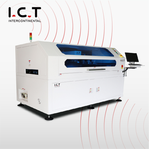  I.C.T-1500丨SMT Otomatik PCB stensil Yazıcı Makinesi