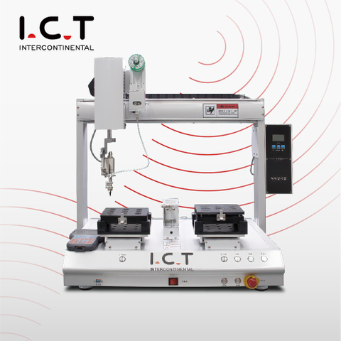 I.C.T-SR250D |Pcb Smd 5 Eksenli Masaüstü Robotik Lehimleme Robot Makinesi 