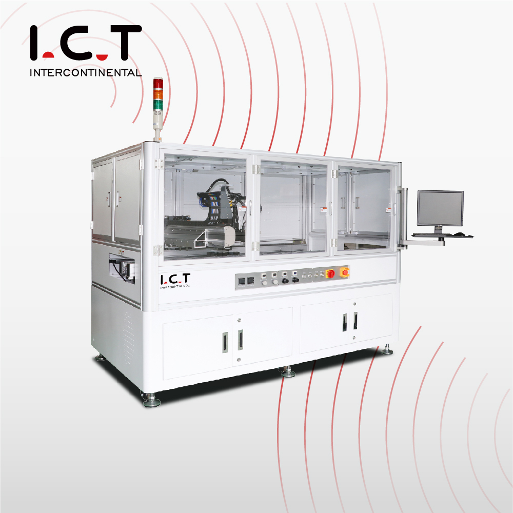 SMT Alanı için ICT Otomatik Epoksi Reçine AB Tutkal Doming Makinesi Dağıtım Makinesi