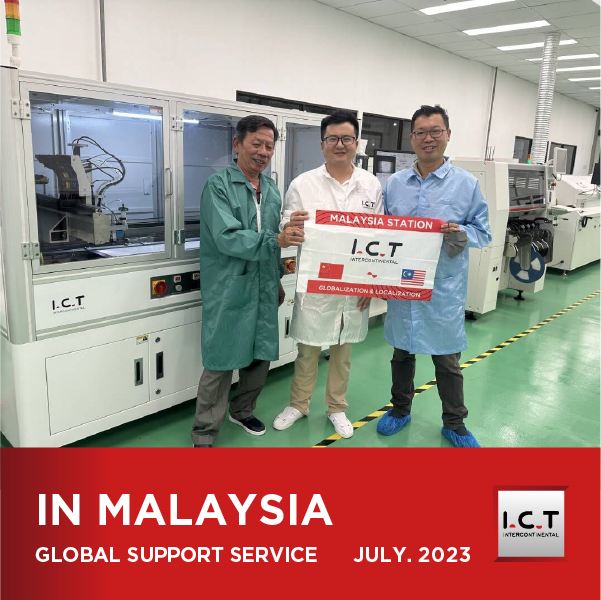 I.C.T | PCB Otomatik Hot Melt Ab Dinamik Tutkal dispenseri