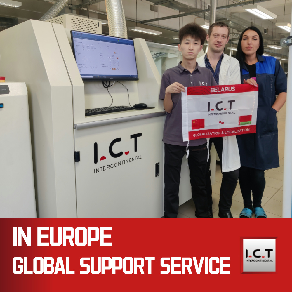 I.C.T | Masaüstü Seçmeli THT Çevrimdışı Dalga Lehimleme Makinesi PCB