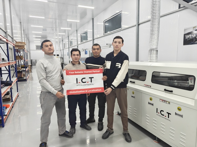 I.C.T A&ccedil;ık Delik Montajı i&ccedil;in DIP &Uuml;retim Hattı