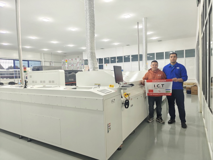 &Ouml;zbekistan'da I.C.T PCB &Ccedil;eviri Makinesi