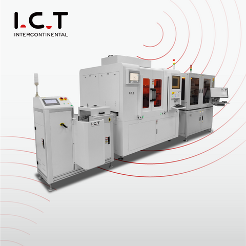 I.C.T | Yarı İletken Üretim Atölyesinde SMT PCB yükleyici Makine