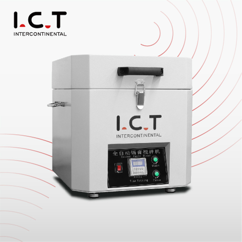 I.C.T | Otomatik Lehim Pastası Karıştırma Makinesi Krem, Lehim Pastası Karıştırıcı