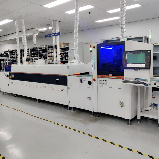 I.C.T丨SMT Uyumlu PCBA PCBAs için Seçici Kaplama Hattı Çözümü