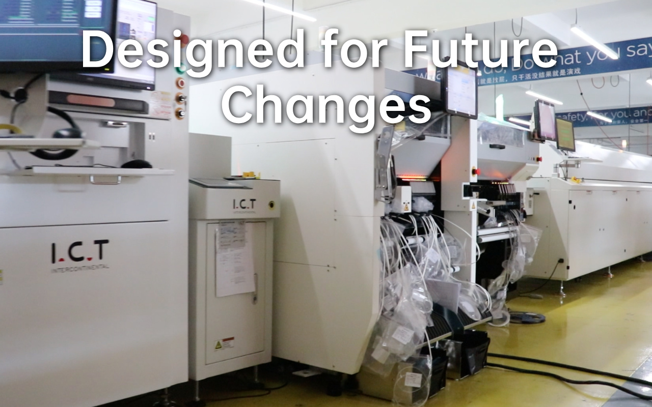 7. Gelecekteki Esneklik i&ccedil;in SMT Hattının Tasarlanması