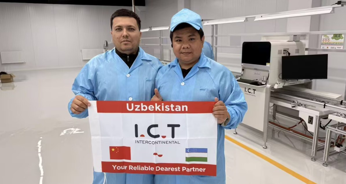 1-1 I.C.T M&uuml;hendis &Ouml;zbekistan'da Kurulum ve Eğitimi Tamamladı