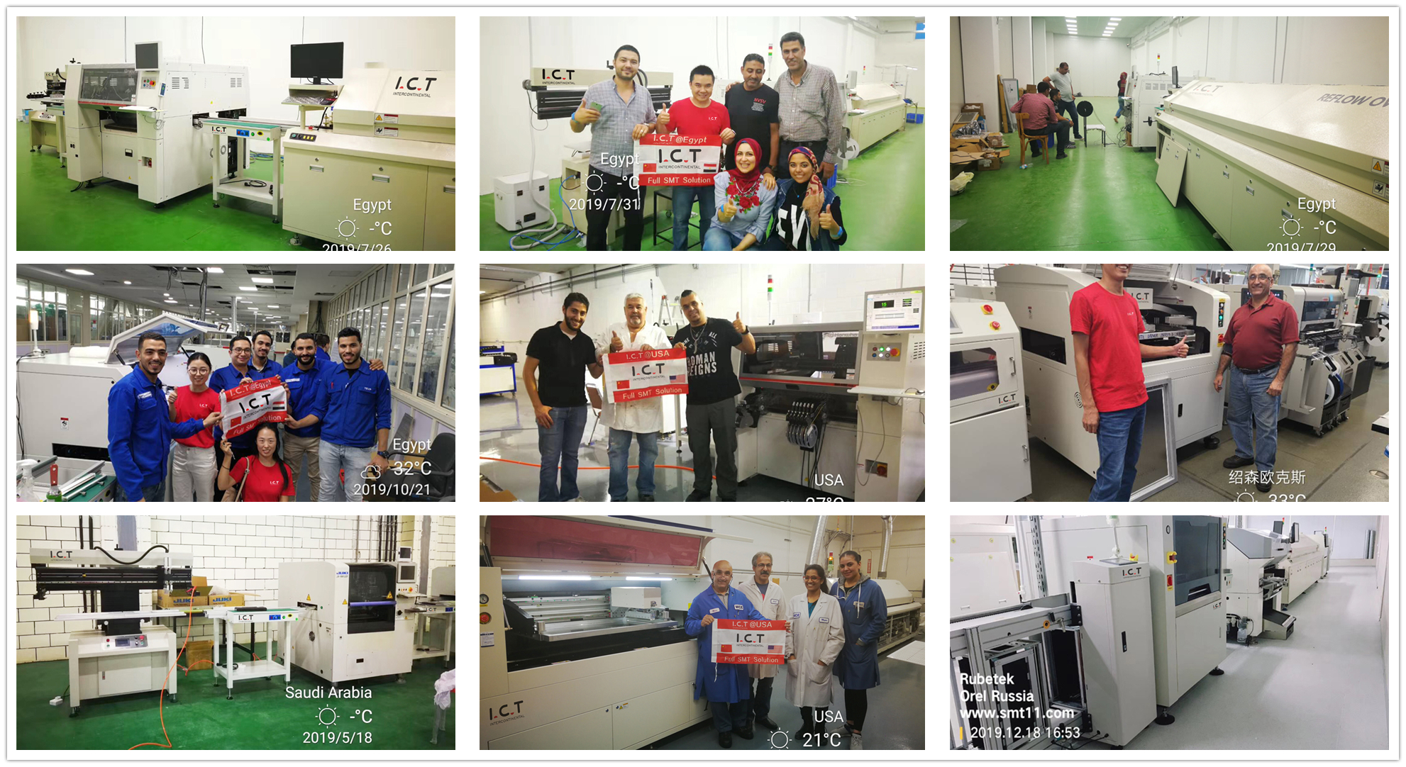 I.C.T Ir Reflow Fırın Hizmeti