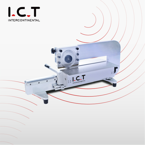 I.C.T |Kesim için Yeni Yarı Otomatik Kurşun Masaüstü PCB Yönlendirici Makinesi