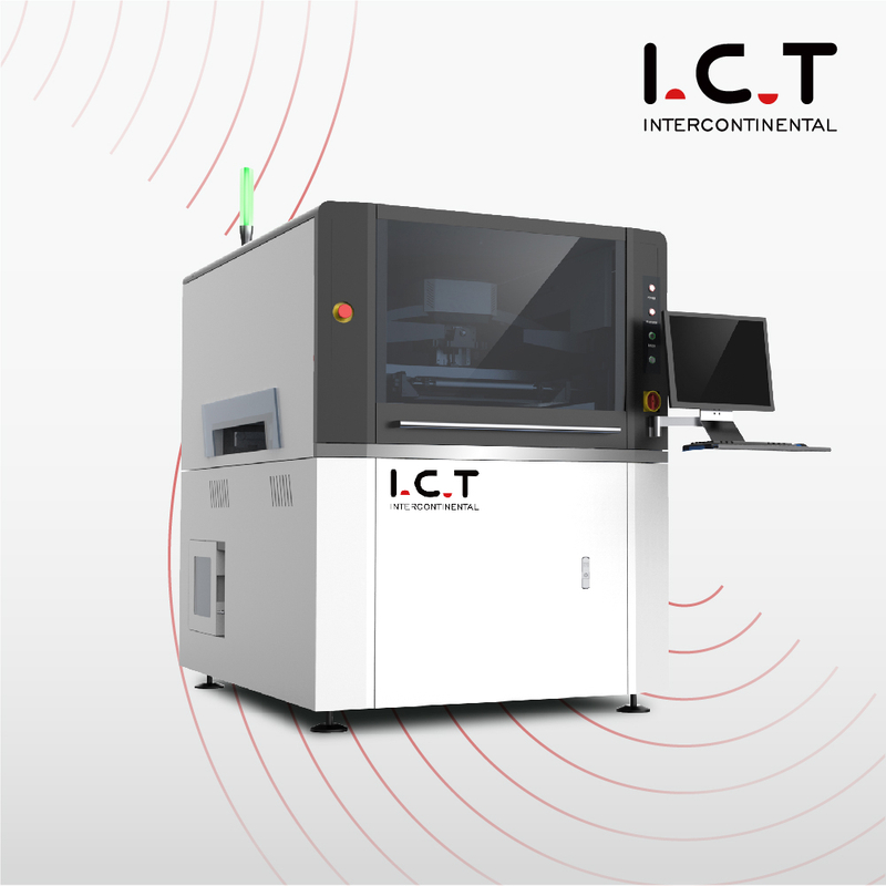 I.C.T | SMT PCB stensil SMT için serigrafi baskı makinesi