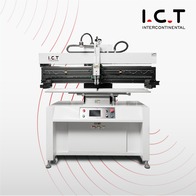 Otomatik Paslanmaz Çelik Stencil Yazıcı SMT Vision Lehim Yapıştır İşlevi