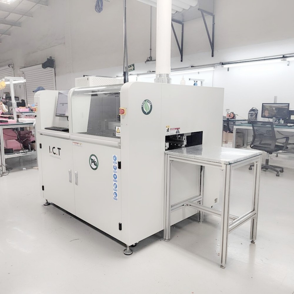 I.C.T-SS530 | Satır içi seçici dalga lehimleme makinesi