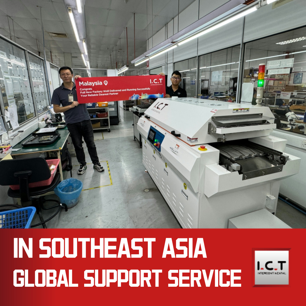 8 Bölgeli Çift Raylı SMT SMD Reflow Lehimleme Fırını