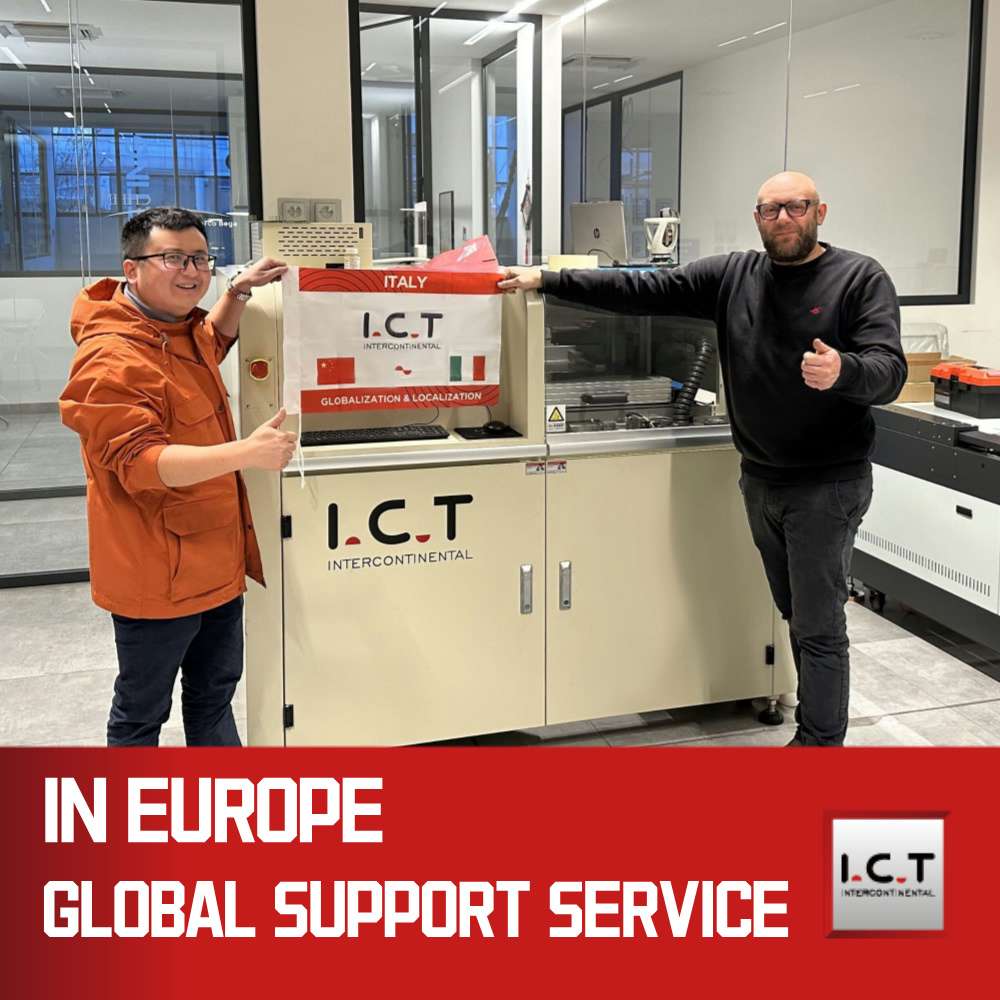 I.C.T-SS540 | Çevrimiçi seçici dalga lehimleme makinesi 