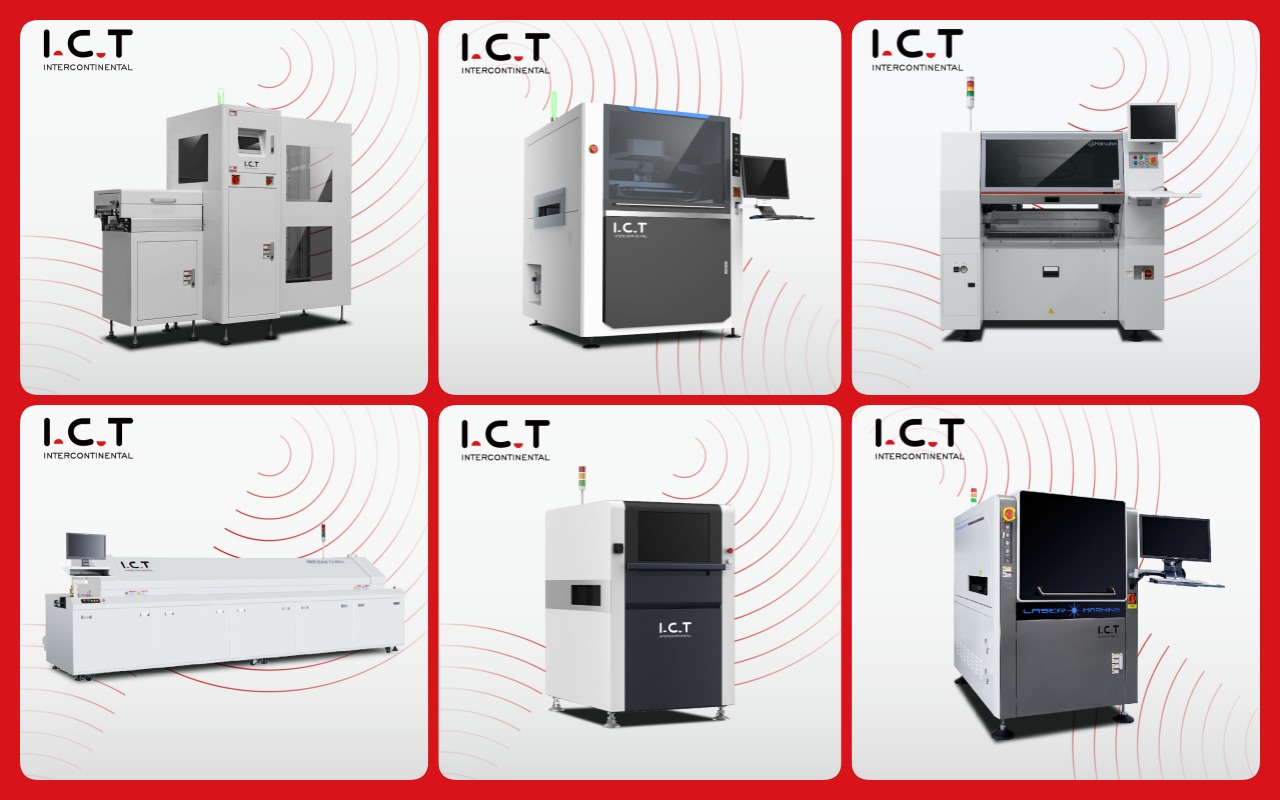 1 SMT SMT Makinesi ile Hat 01