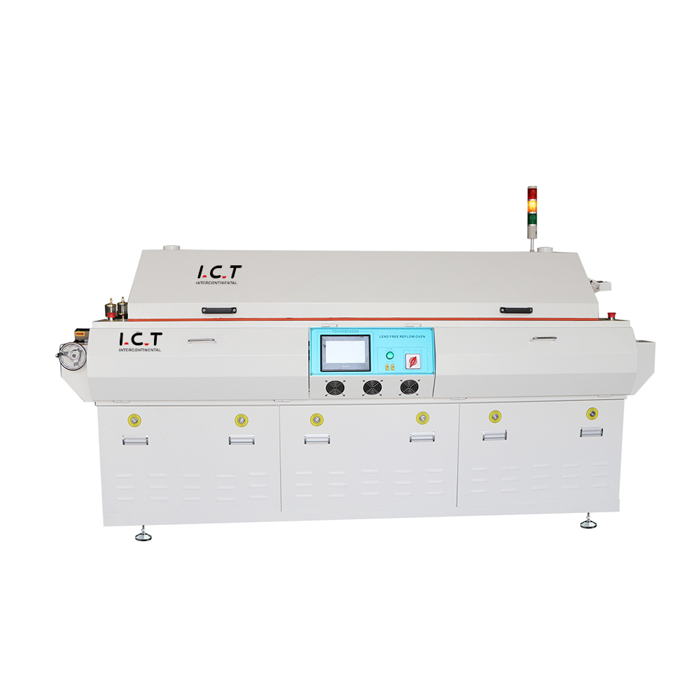 I.C.T-T4 |Yüksek Kaliteli SMT PCB Reflow Lehimleme Fırını Makinesi