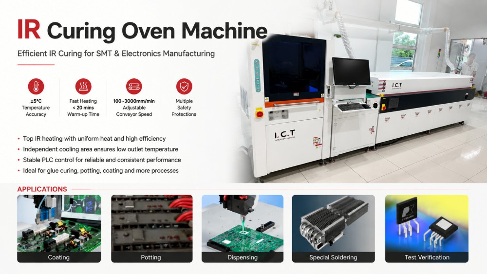Application of IR Curing Oven IR Kürleme Fırını Uygulaması