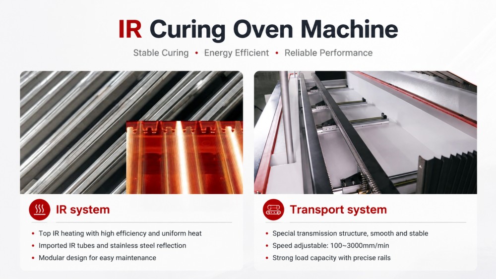 Features of IR Oven IR Fırının Özellikleri