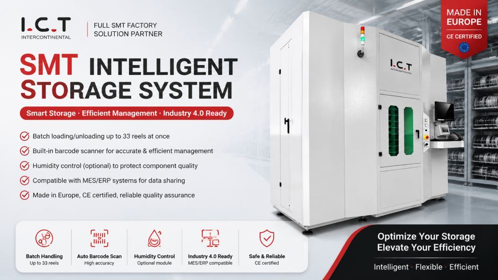I.C.T SMT Intelligent Storage System I.C.T SMT akıllı depolama sistemi