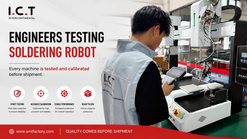 M&uuml;hendisler Sevkiyattan &Ouml;nce Lehimleme Robotunu Test Ediyor.jpg