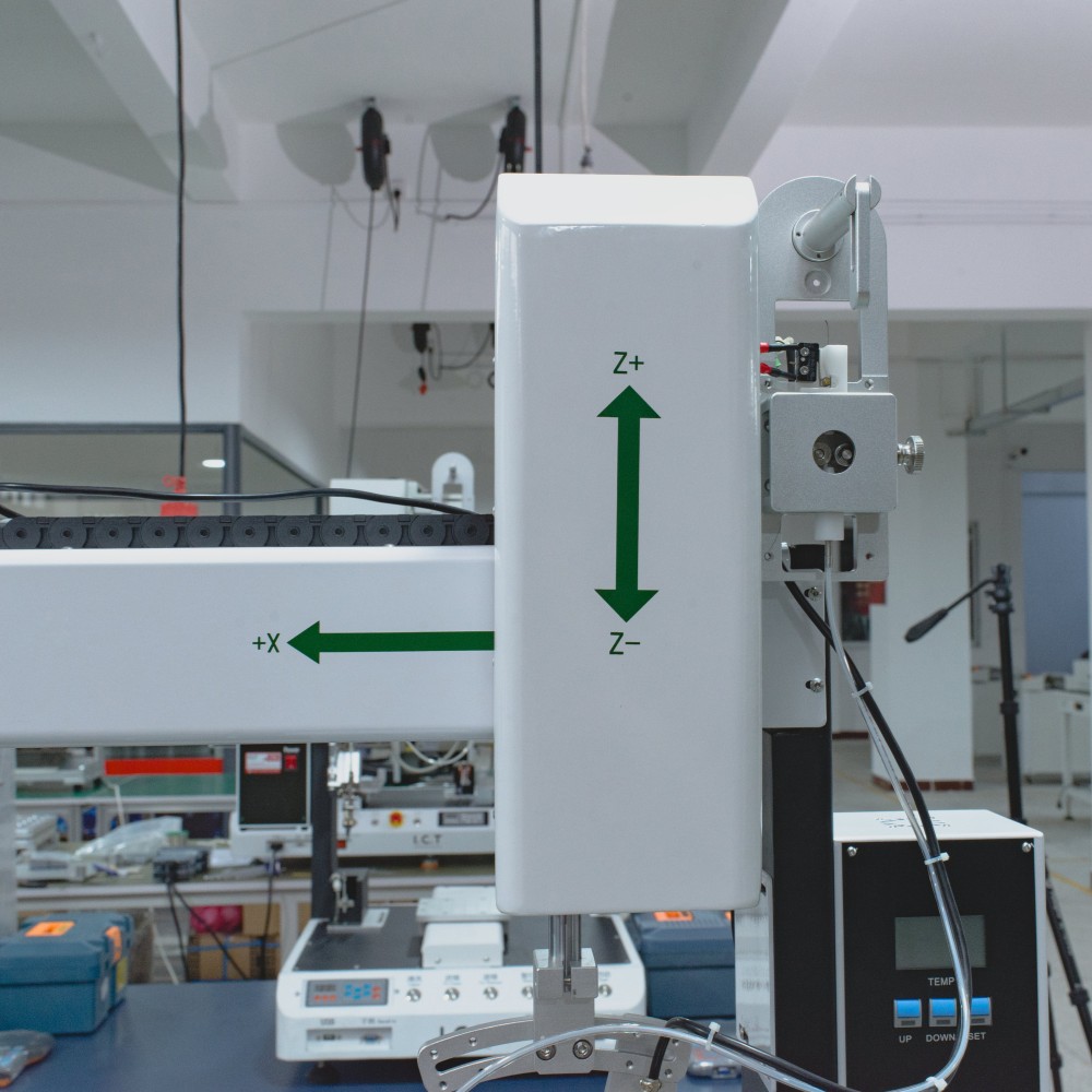 I.C.T | Otomatik SMT PCB gözlük vidası kilitleme makinesi Led