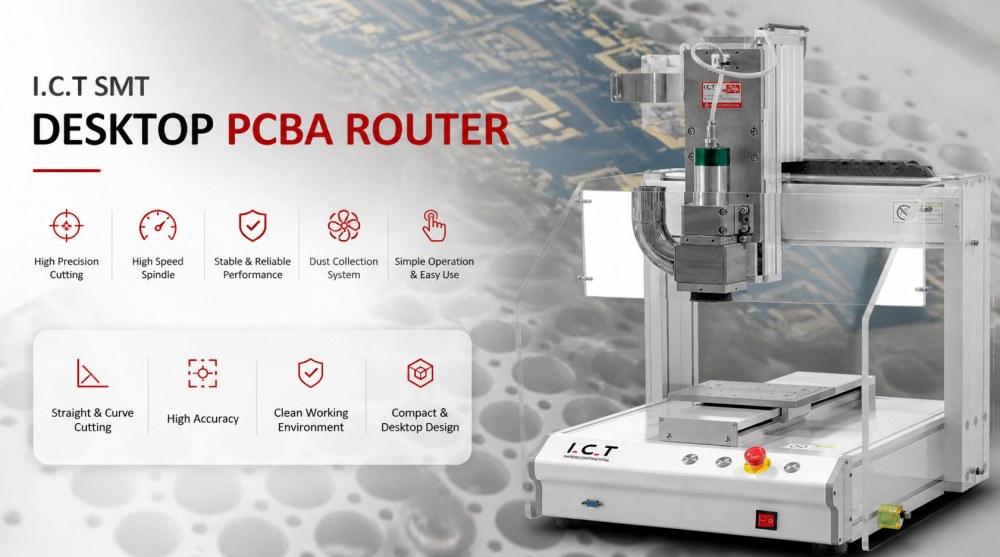 ICT Desktop PCBA Router BİT Masaüstü PCBA Yönlendirici