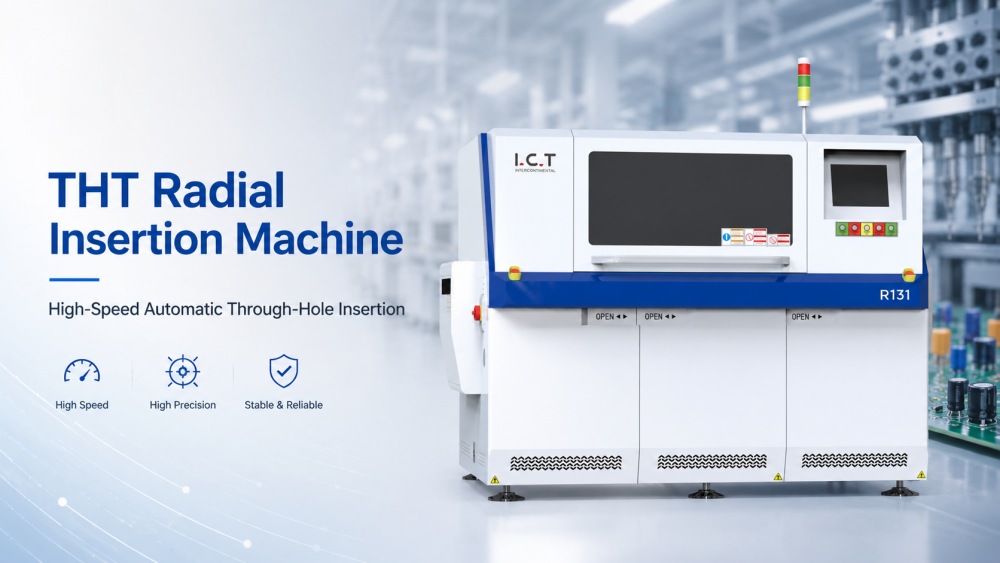 THT Radial Insertion Machine THT radyal yerleştirme makinesi