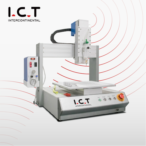 I.C.T | Satır içi otomatik lehim macun dağıtıcı robot ITC
