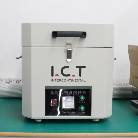 I.C.T | Otomatik Lehim Pastası Karıştırma Makinesi Krem Fabrikası