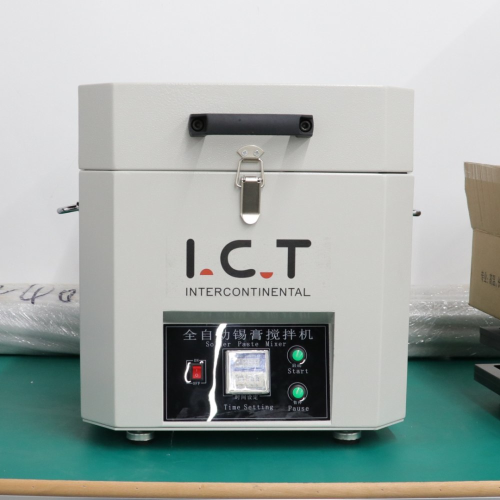 I.C.T | Otomatik Lehim Pastası Karıştırma Makinesi Krem Fabrikası